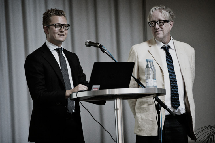 David Budtz Pedersen og Frederik Stjernfelt.