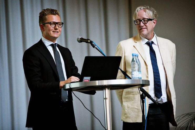 David Budtz Pedersen og Frederik Stjernfelt.