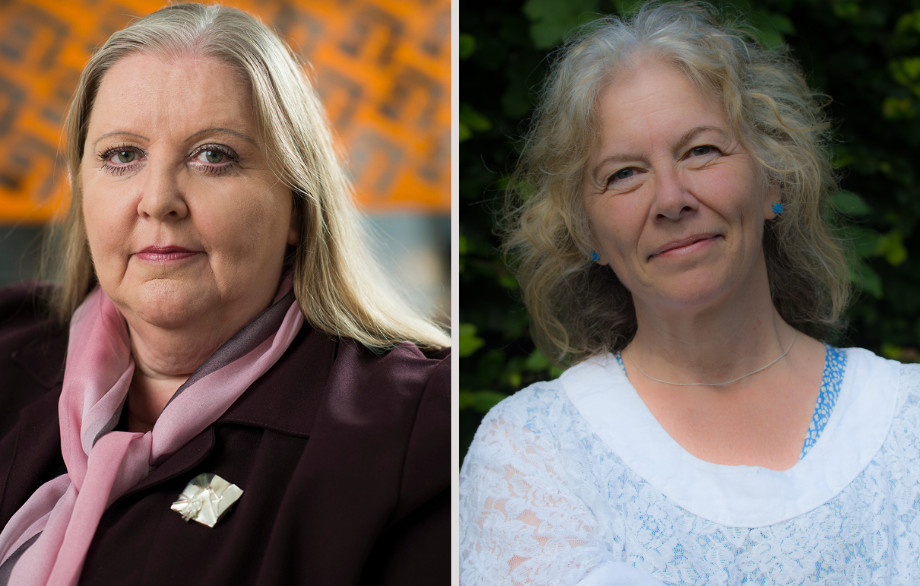 Strategidirektør og journalist Lisbeth Knudsen og cand.scient. og forfatter Hanne Strager Strategidirektør og journalist Lisbeth Knudsen og cand.scient. og forfatter Hanne Strager
